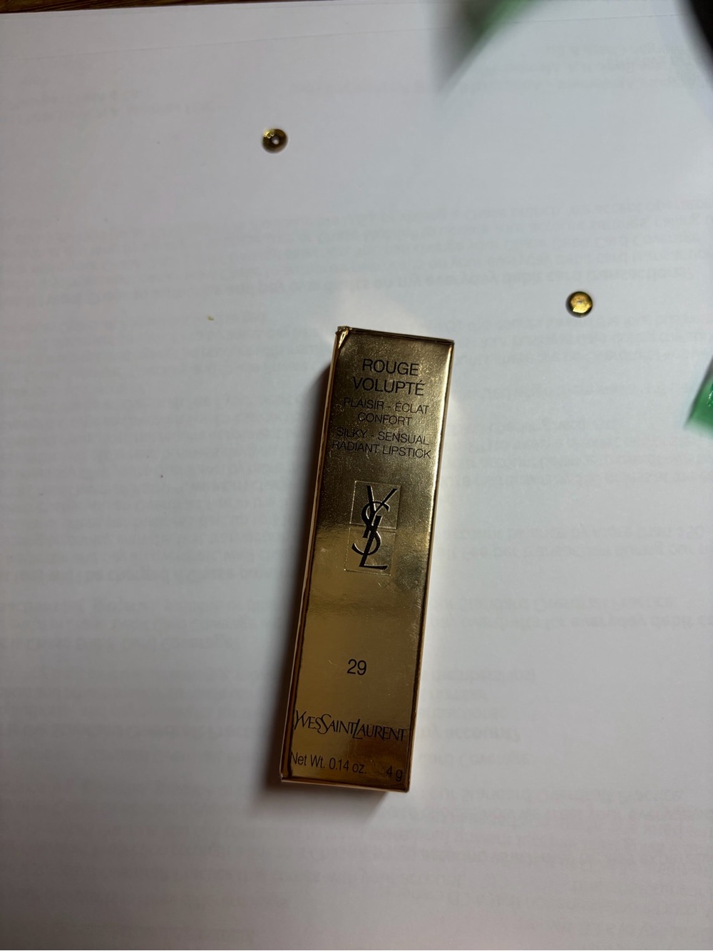 YSL Rouge Volupte Plaisir-Eclat Confort Silky-Sensual Radiant Lipstick